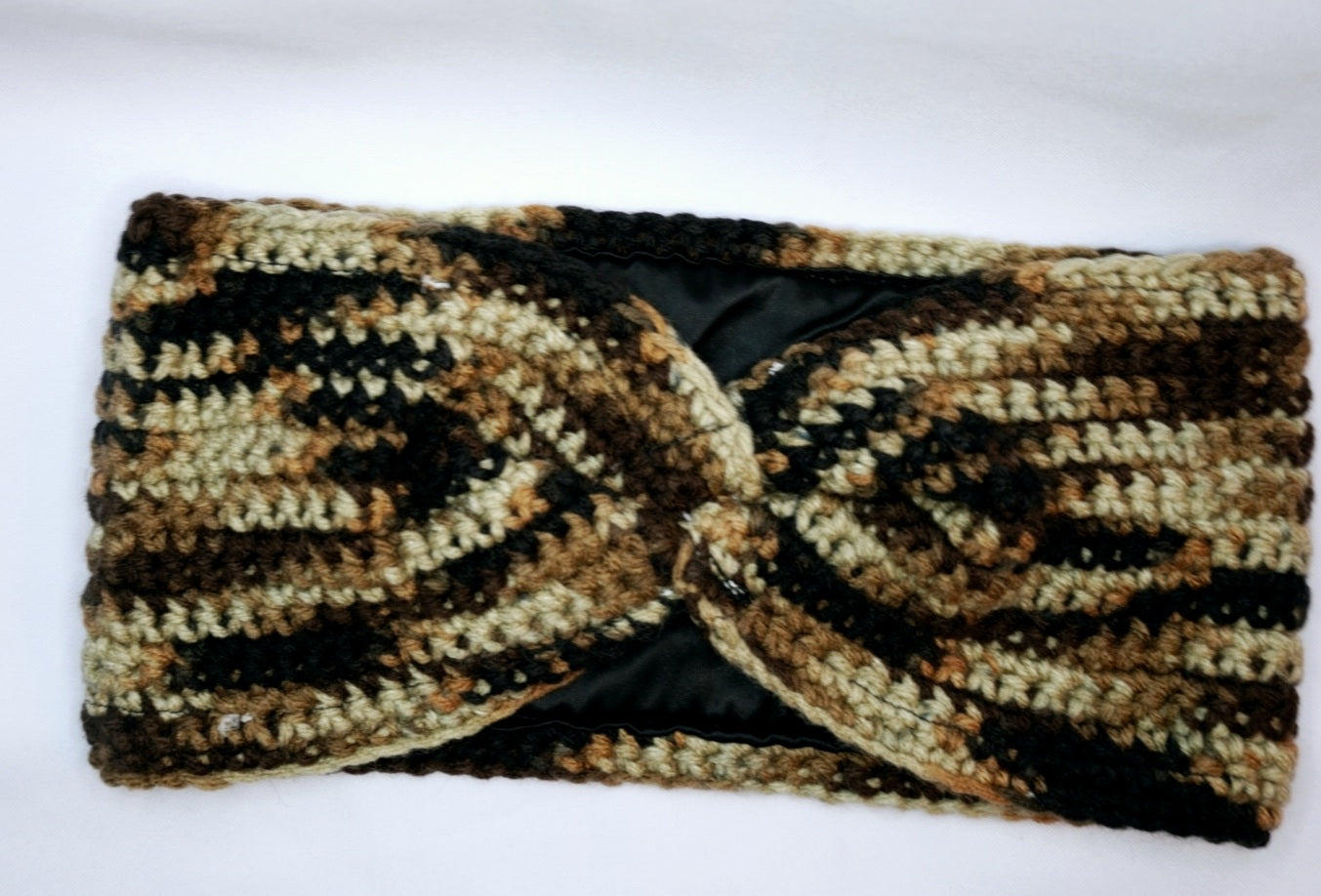 Brown Bold Headband winter Accessories