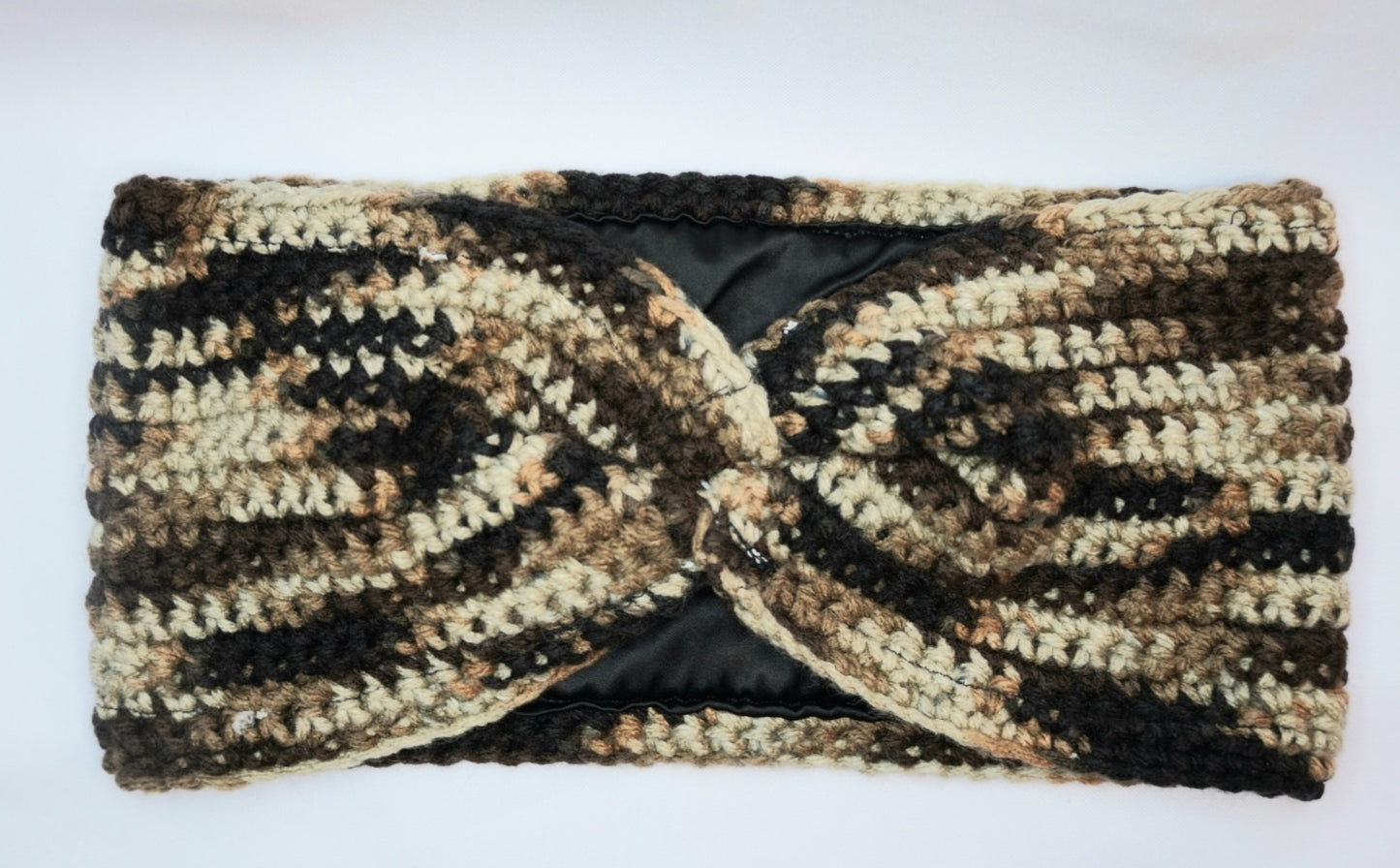Brown Bold Headband winter Accessories