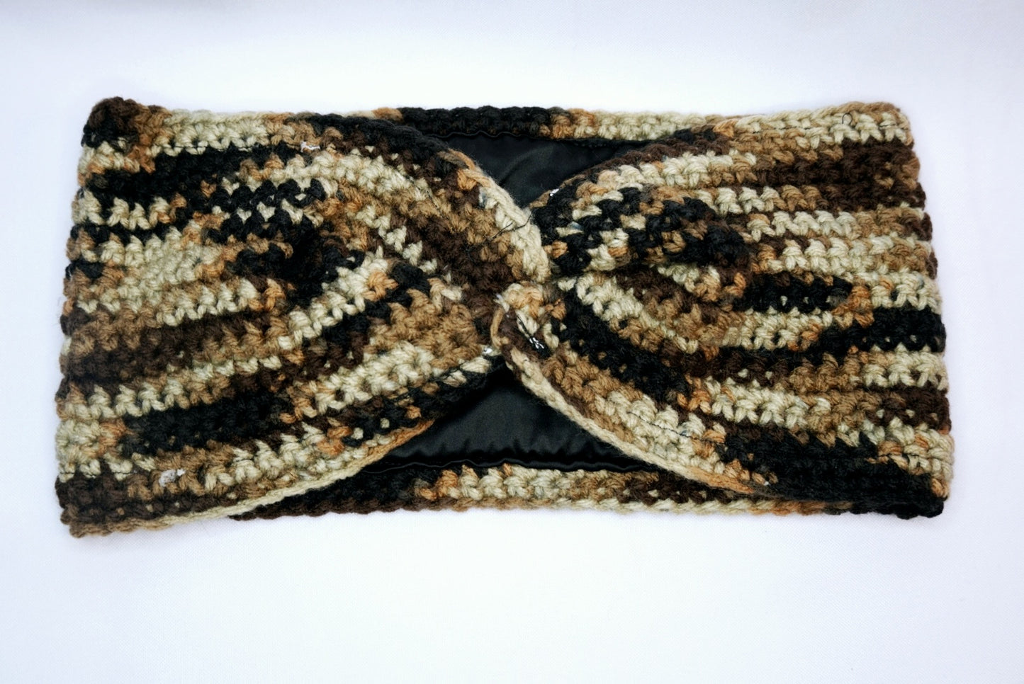 Brown Bold Headband winter Accessories