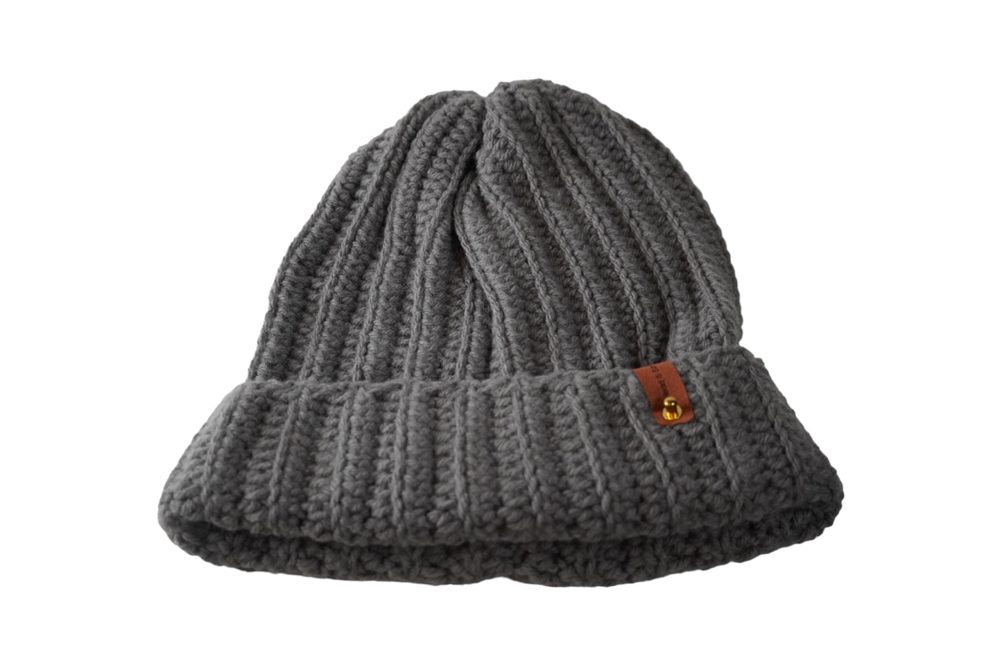 Beanie- Thick Textured Brim
