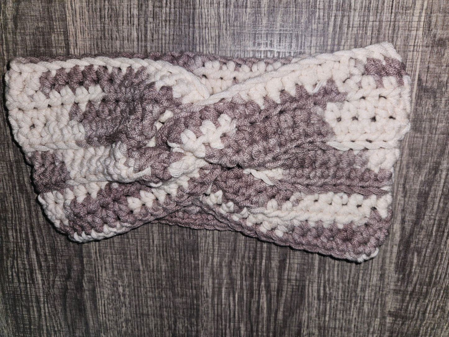 Tan Twisted Cotton Head Ear Warmer