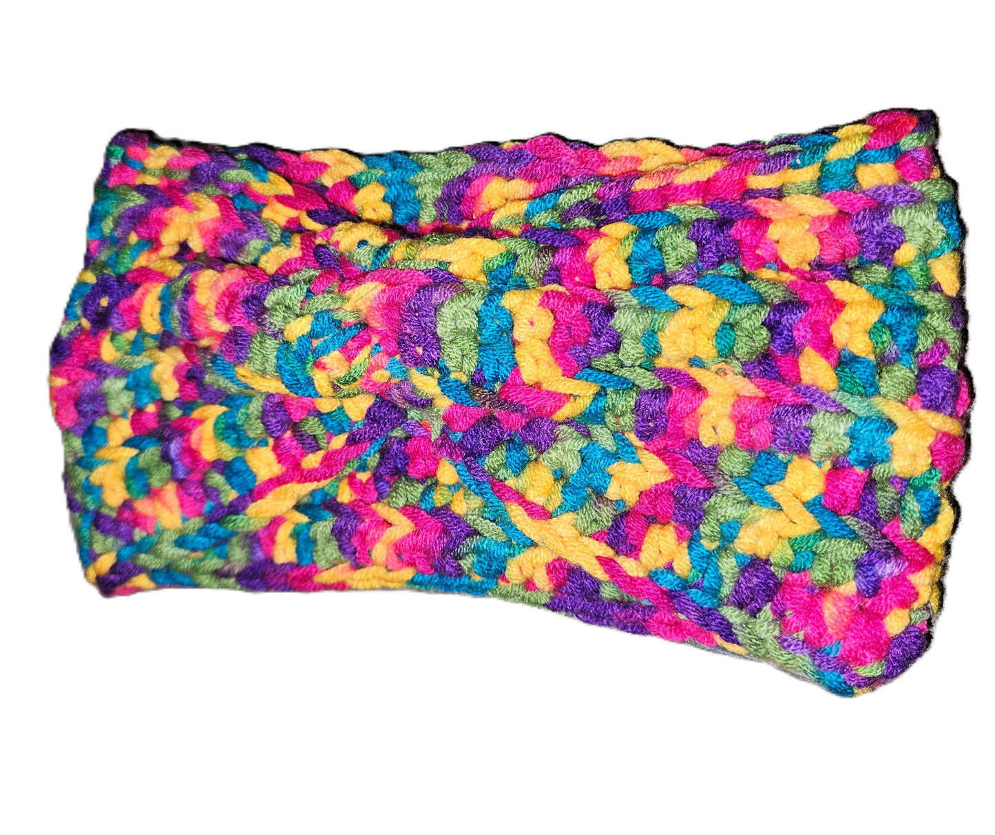 Rainbow Twisted Cotton Head Ear Warmer