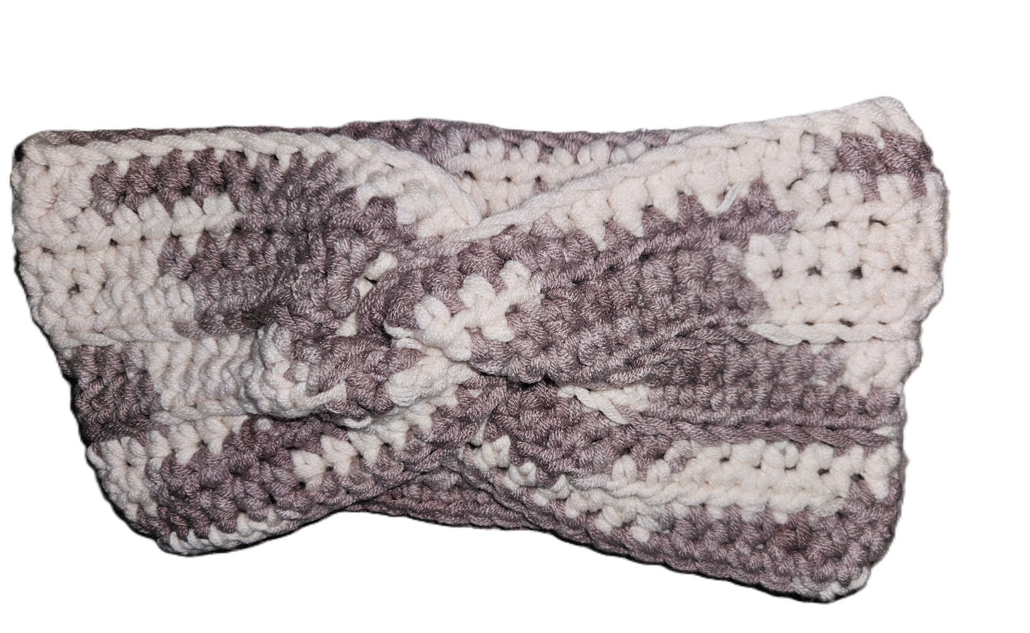 Tan Twisted Cotton Head Ear Warmer