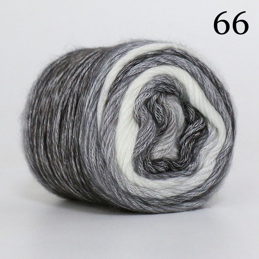 100G/pcs Cotton Blended Crochet Yarn Thick Thread Summer Fashion Coarse  Twist Rope for Crocheting Hat Bag (Color : 014)